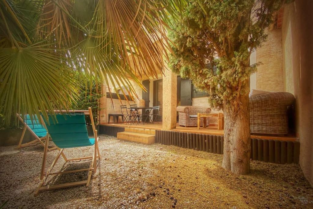 Cocoon'Isle - Jardinet- Jacuzzi Apartment LʼIsle-sur-la-Sorgue Екстериор снимка