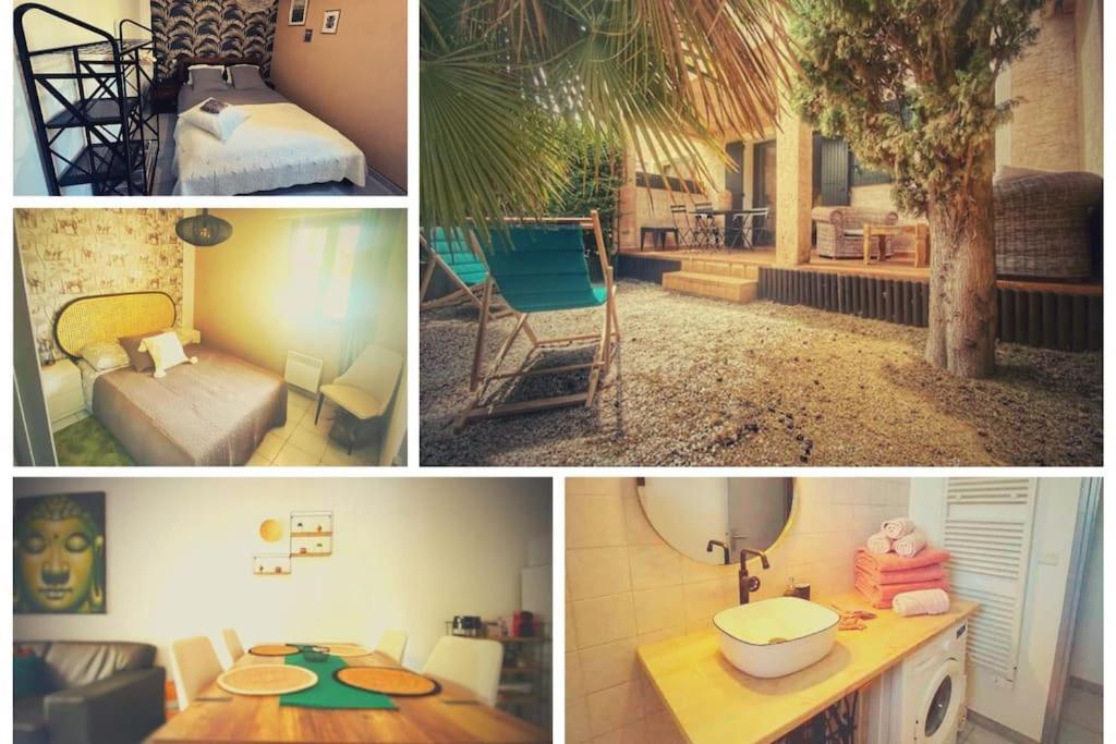 Cocoon'Isle - Jardinet- Jacuzzi Apartment LʼIsle-sur-la-Sorgue Екстериор снимка